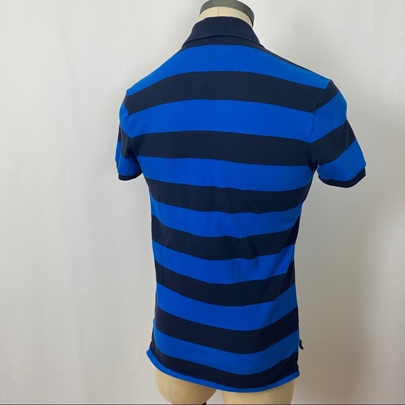 AMERICAN EAGLE OUTFITTERS POLO STRIPE SHIRT MEN - Picture 6 of 14